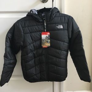 Youth boys medium 10-12 north face black jacket